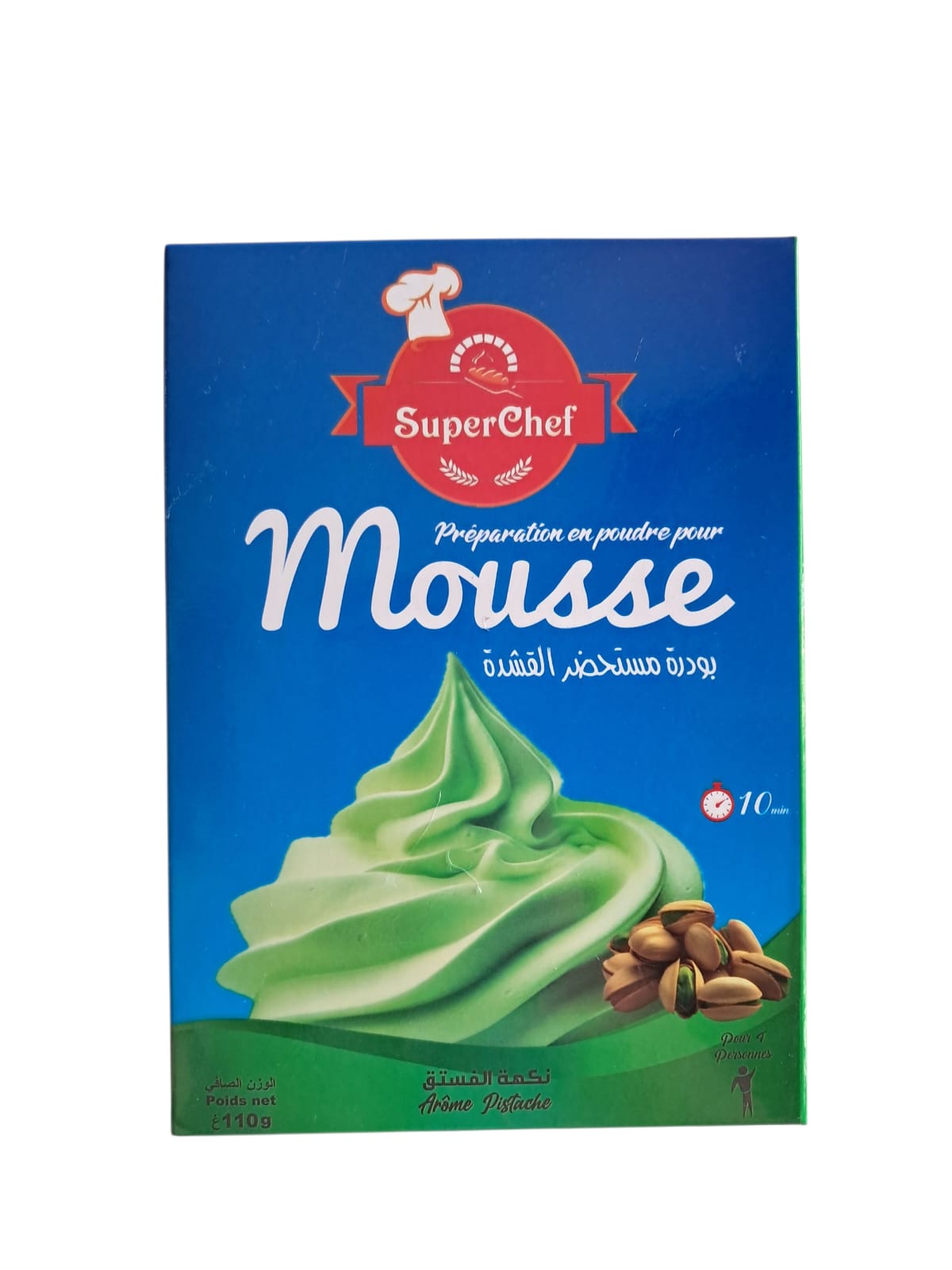 mousse pistache 110g*16